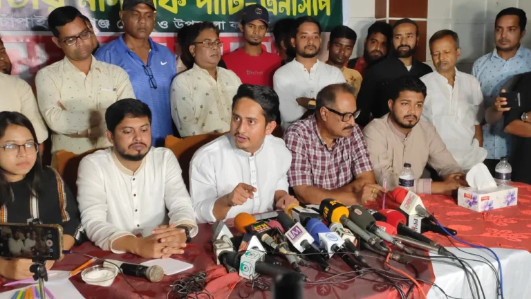 বিএনপি দেশের ৪০টি গণমাধ্যমে প্রভাব খাটাচ্ছে: সারজিস আলম