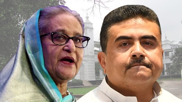 পাকিস্তানের নির্দেশে হাসিনার মৃত্যুদণ্ড : শুভেন্দু
