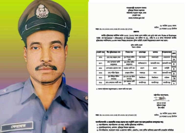 বানারীপাড়ায় কেরামত আলী খান মৃত্যুর দুই বছর পরে পেলেন বীর  মুক্তিযোদ্ধার স্বীকৃতি !