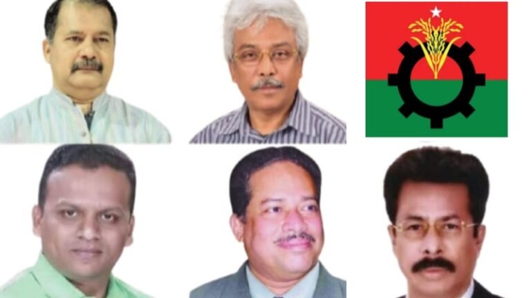 বরিশালের পাঁচ আসনে বিএনপির প্রার্থী ঘোষণা