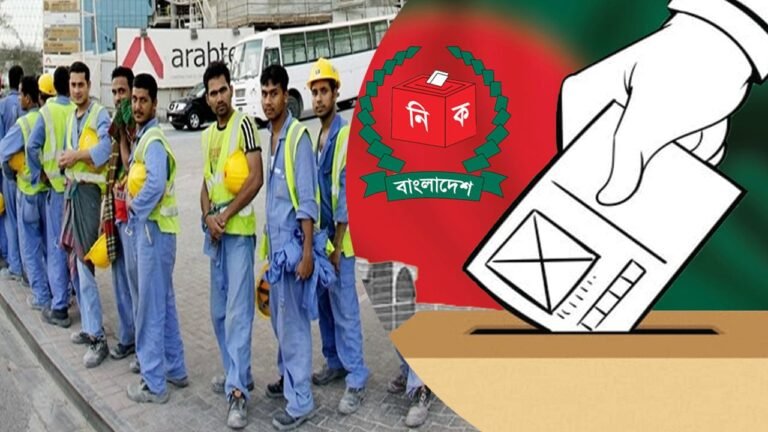 প্রবাসীরা প্রথমবারের মতো ভোট দেবেন যে পদ্ধতিতে