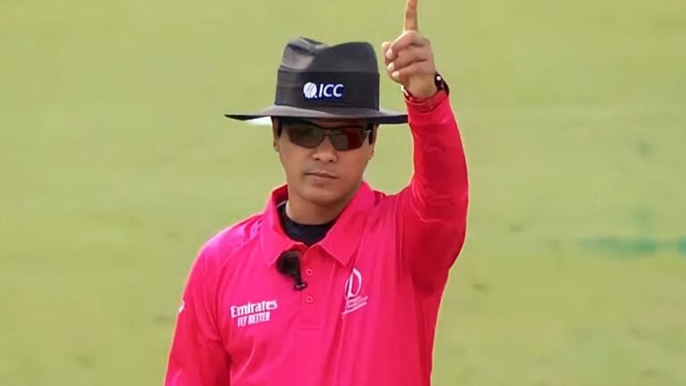 অ্যাশেজে আম্পায়ারিংয়ে বাংলাদেশের শরফুদ্দৌলা