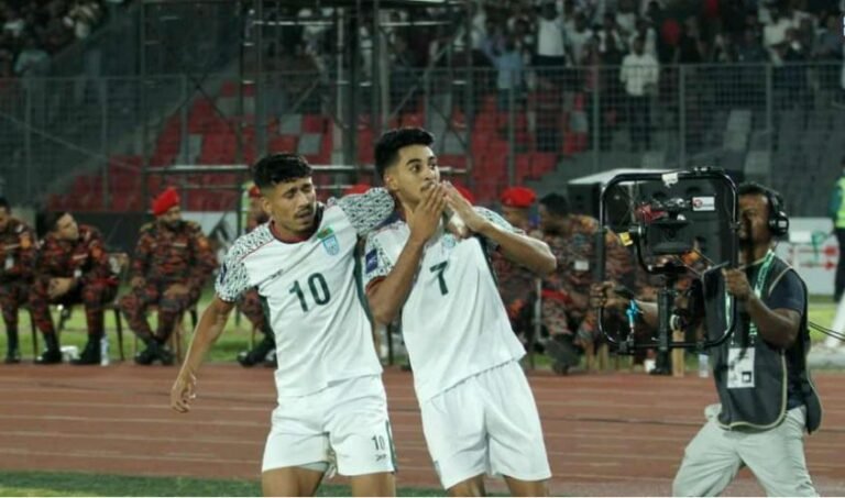 ২২ বছর পর ফুটবলে ভারতের বিপক্ষে জয় বাংলাদেশের