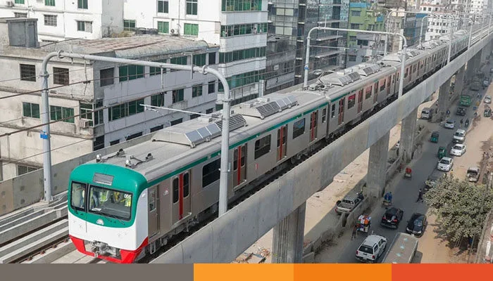 মেট্রোরেলে ভ্যাট অব্যাহতি বাড়ল, কার্যকর থাকবে ৩০ জুন পর্যন্ত