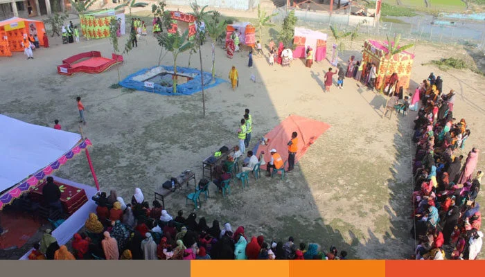 দুর্যোগ মোকাবিলায় প্রস্তুতি জোরদার: তালতলীতে ঘূর্ণিঝড় প্রস্তুতি মহড়া