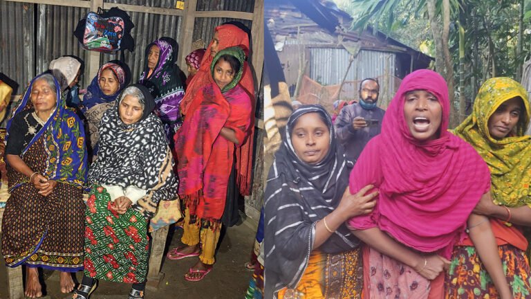 লঞ্চ দুর্ঘটনায় নিভে গেল চার প্রাণ, ভোলায় শোকের ছায়া