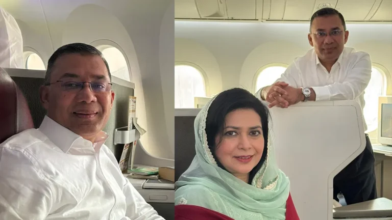 বাংলাদেশে ফিরলেন তারেক রহমান