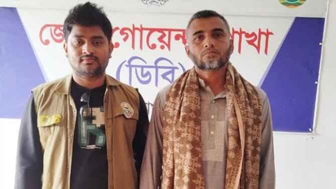 বাউফলে কুখ্যাত ভূমিদস্যু ফয়সাল পঞ্চায়েত আটক