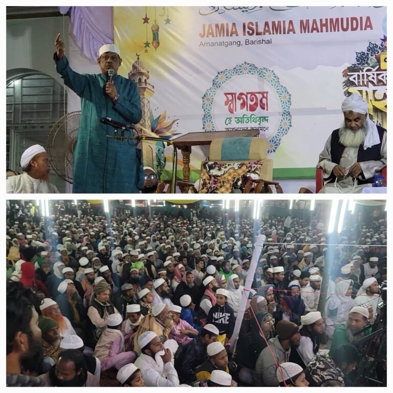 মাহমুদিয়া মাদ্রাসার মাহফিলে রহমাতুল্লাহ: আলেম-ওলামা ও ইসলামের পক্ষে ছিলেন খালেদা জিয়া