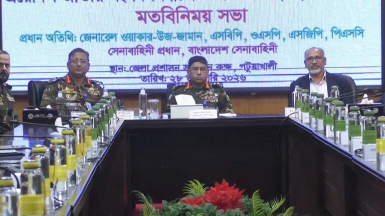 সুষ্ঠু নির্বাচন নিশ্চিতে বাহিনী–প্রশাসনের সমন্বয়ের তাগিদ সেনাপ্রধানের