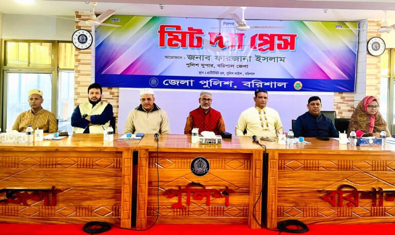 ভোটকেন্দ্রে সাংবাদিকদের অবস্থান সর্বোচ্চ ১০ মিনিট: বরিশালের এসপি