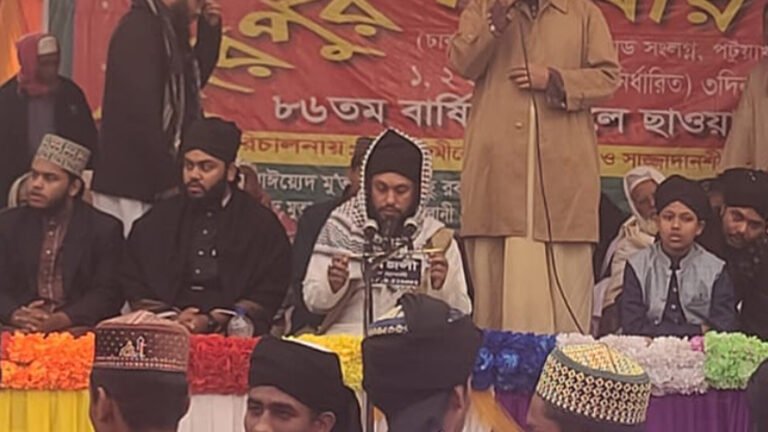 বদরপুর দরবারে লাখো মানুষের ঢল, শেষ হলো ৮৬তম ঈছালে ছওয়াব মাহফিল