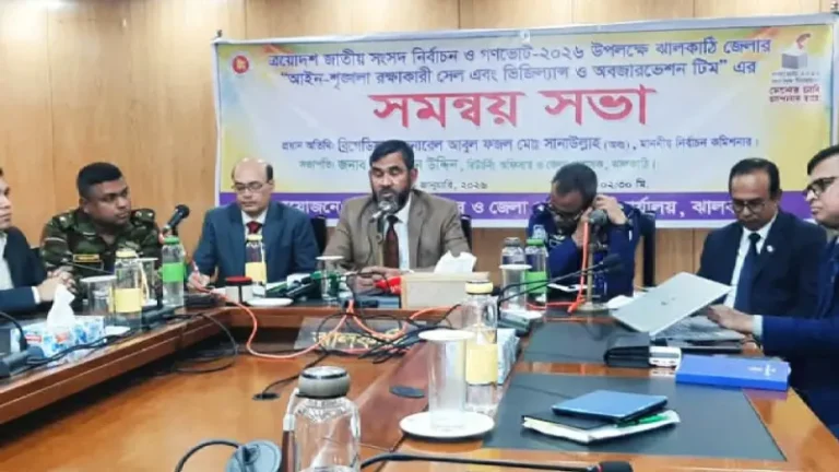 ভোটের অধিকার প্রয়োগে দেশবাসীর উৎসাহের কথা বলেছেন ইসি সানাউল্লাহ